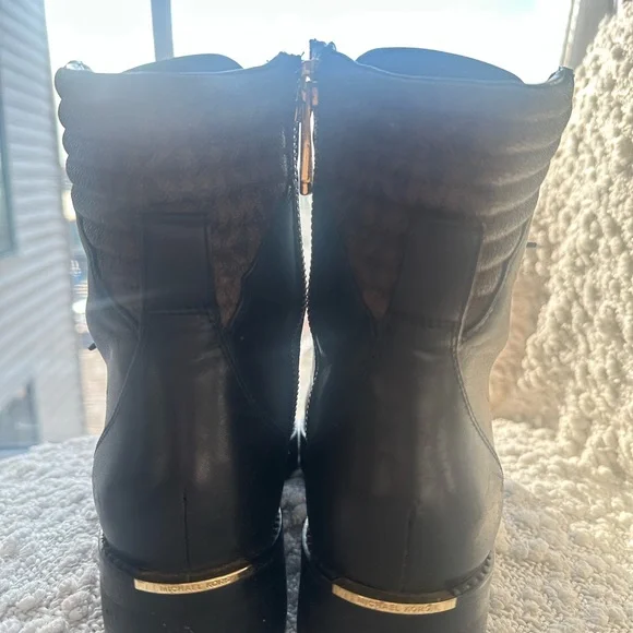 Michael Kors Black Logo Ankle Boot - Picture 4 of 7